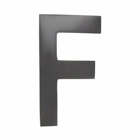 PERFECTPATIO 4 in. Brass Floating House Letter F, Dark Aged Copper PE2756558